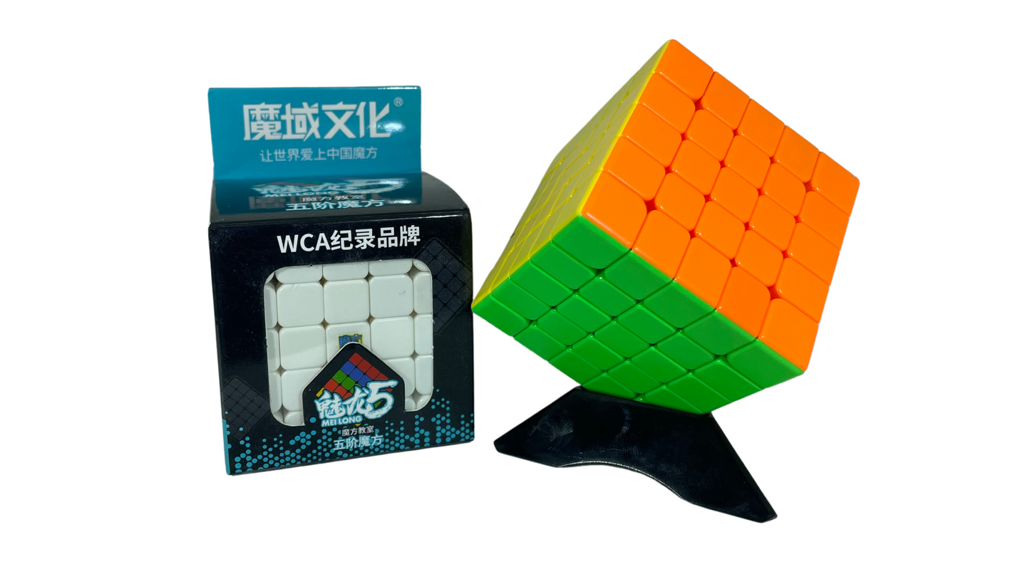 5x5 Einsteiger-Cube in kompakter Form – Meilong Stickerless Version