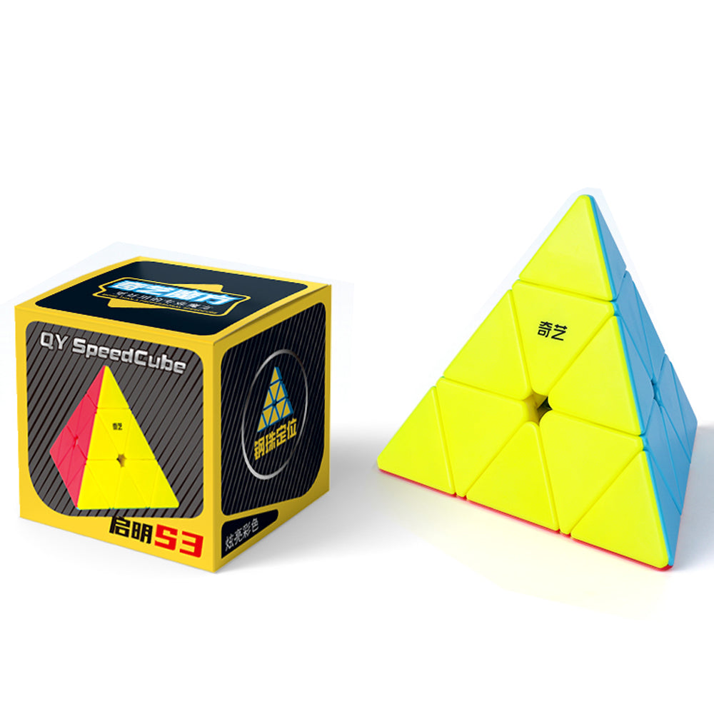 QiYi QiMing Pyraminx S3 – Stickerless Speedcube für Einsteiger