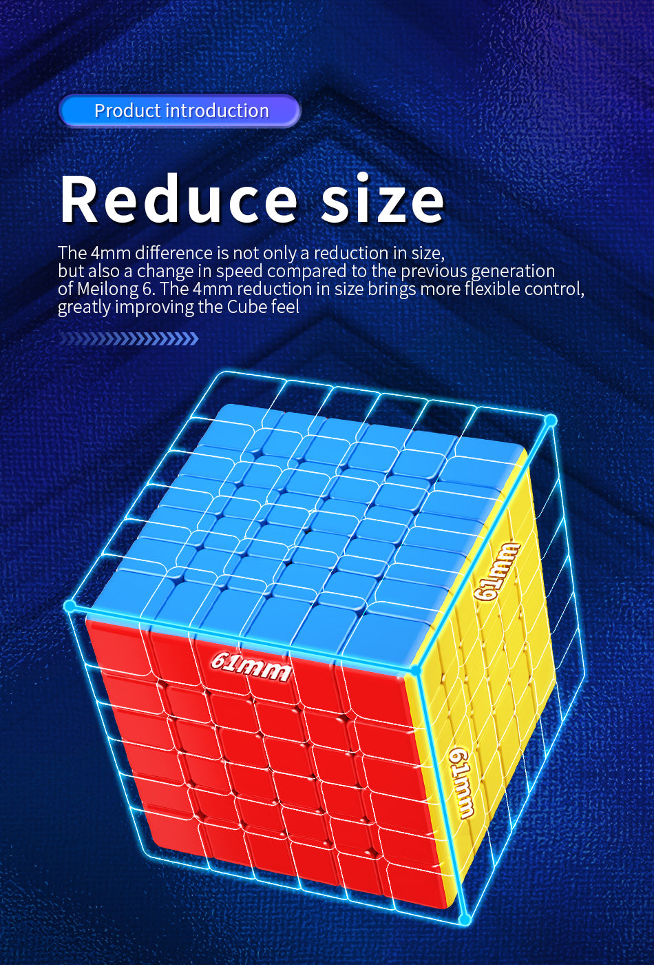 Magnetischer 6x6 Einsteigerwürfel von MoYu – V2 M Version