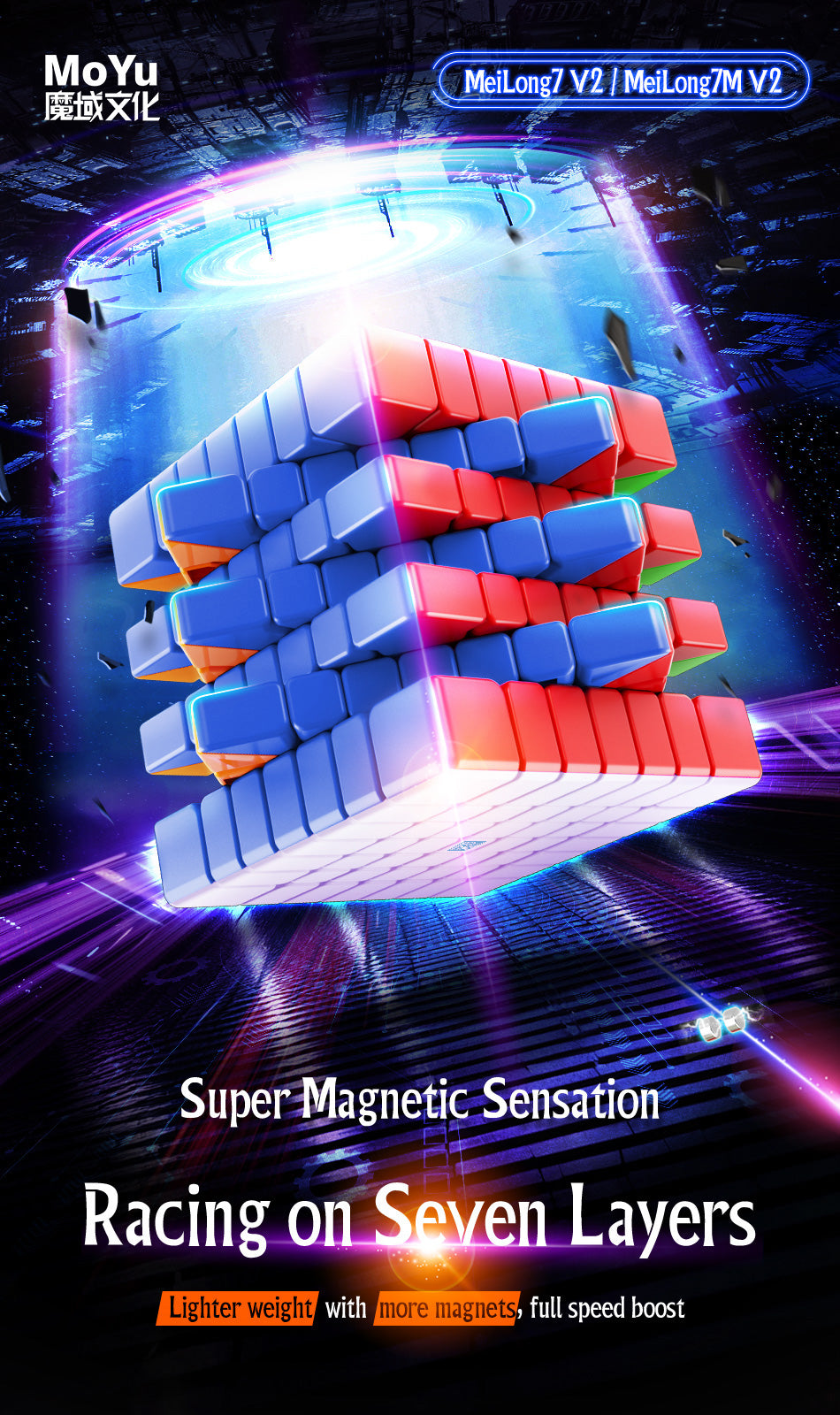 Stickerless 7x7 mit 63 mm – ideal für kleinere Hände & Training