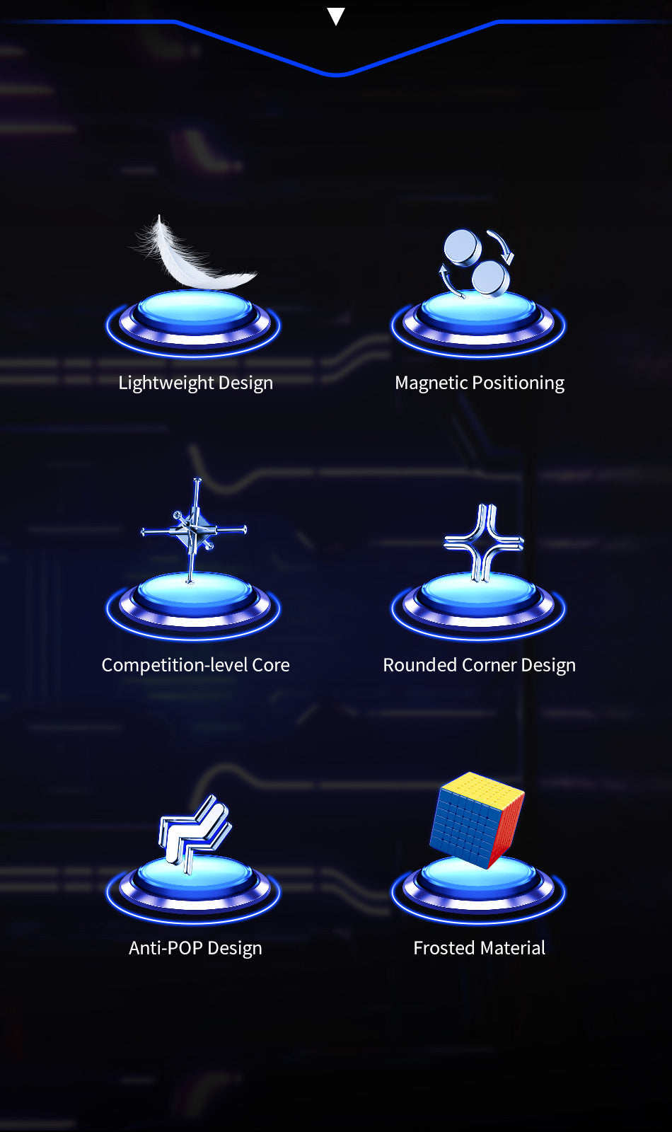 Stickerless 7x7 mit 63 mm – ideal für kleinere Hände & Training