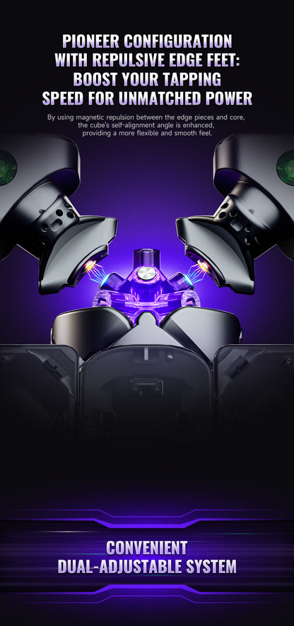 QiYi X-Man XT3 V1 3x3 Pioneer UV – MagLev Speedcube with UV coating &amp; core magnet system