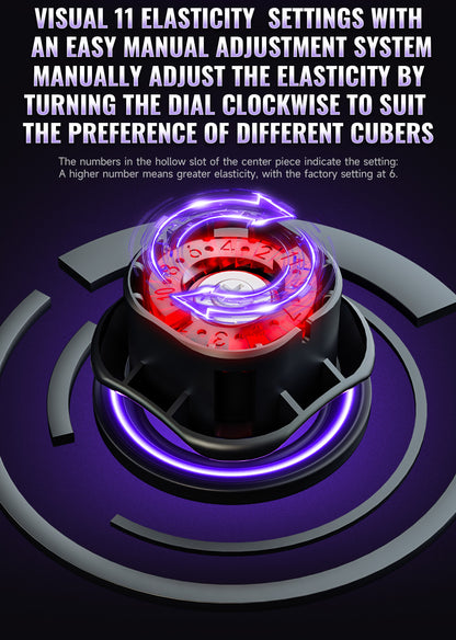 QiYi X-Man XT3 V1 3x3 Pioneer UV – MagLev Speedcube with UV coating &amp; core magnet system