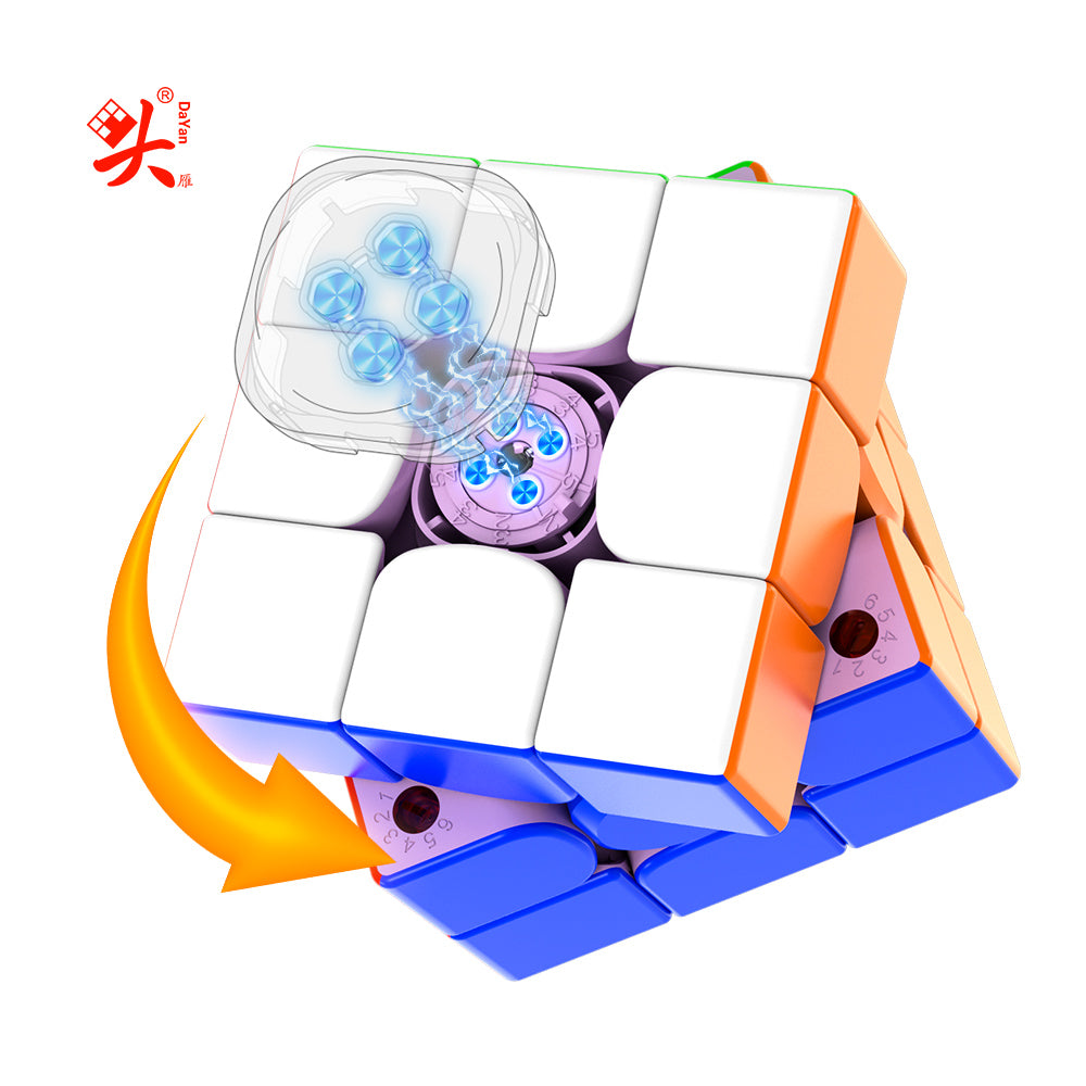 DaYan ZhanChi V5 M 3x3 Premium (Supreme Version) – MagLev Speedcube with Ball Core &amp; UV Coating