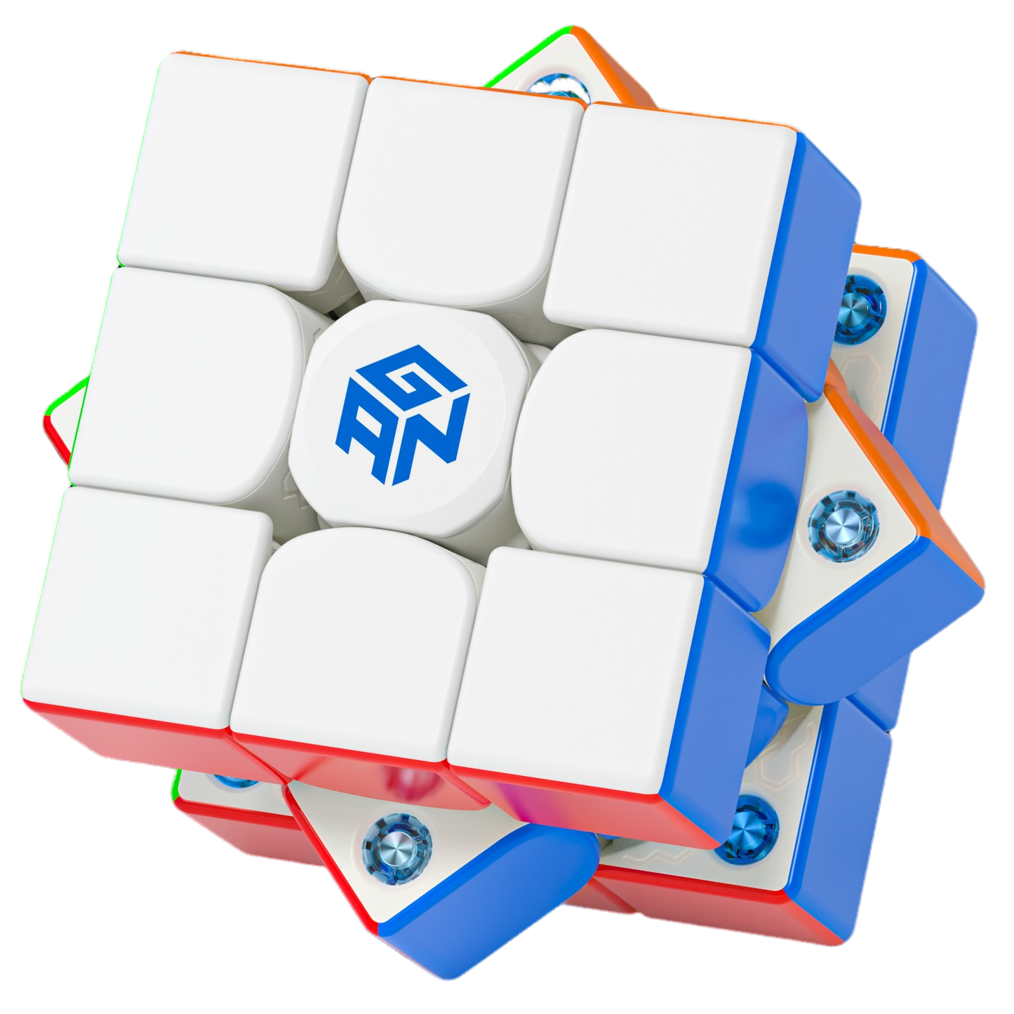 GAN 356 M E V3 – 3x3 Stickerless Speedcube mit Frosted Finish & Magnetkapseln