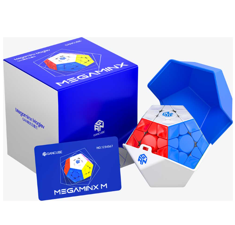 GAN Megaminx MagLev Stickerless – UV-beschichteter High-End Megaminx mit MagLev-Technologie